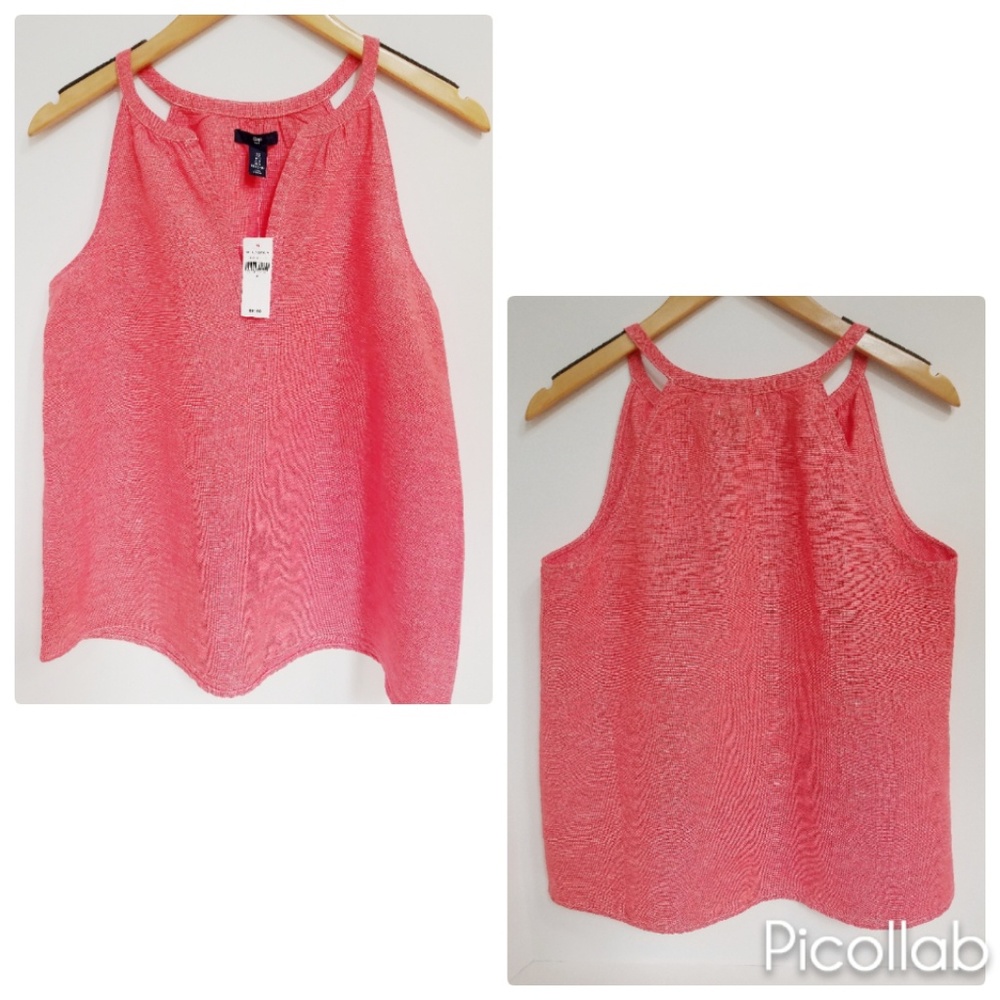 NWT GAP Linen Blend Tank - Picture 2 of 5